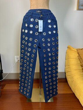 AKIRA Women's Blue Jeans